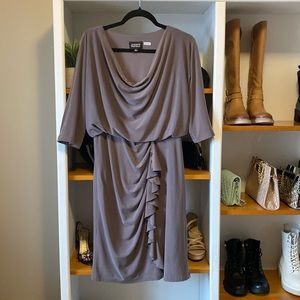 Adrianna Papell dress. Excellent condition. Elasticized waist. Size 10.